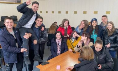 Торжественное открытие штаба "Молодая Республика"