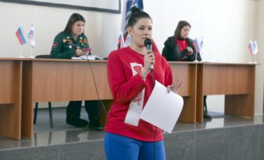 В Приазовском государственном техническом университете состоялась встреча студентов Мариуполя с делегацией общественных организаций Российской Федерации и Донецкой Народной Республики