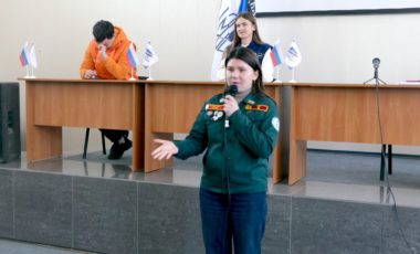 В Приазовском государственном техническом университете состоялась встреча студентов Мариуполя с делегацией общественных организаций Российской Федерации и Донецкой Народной Республики