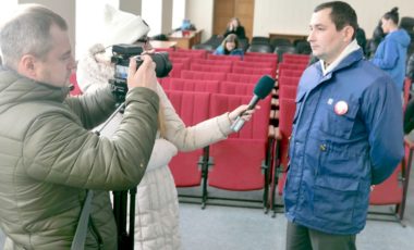 В Приазовском государственном техническом университете состоялась встреча студентов Мариуполя с делегацией общественных организаций Российской Федерации и Донецкой Народной Республики