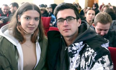 В Приазовском государственном техническом университете состоялась встреча студентов Мариуполя с делегацией общественных организаций Российской Федерации и Донецкой Народной Республики