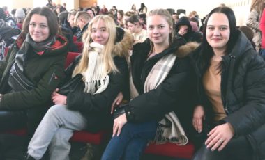 В Приазовском государственном техническом университете состоялась встреча студентов Мариуполя с делегацией общественных организаций Российской Федерации и Донецкой Народной Республики