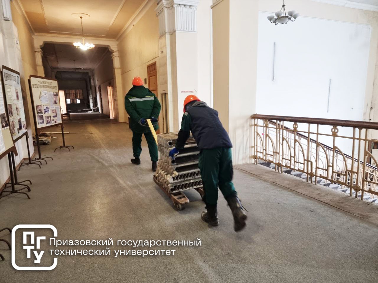 Восстановление учебных корпусов ПГТУ идёт согласно графику!