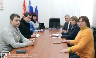 Приазовский государственный технический университет с рабочим визитом посетила делегация вуза-партнера - Национального исследовательского Московского государственного строительного университета