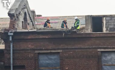 Начался монтаж оконных блоков в первом корпусе ПГТУ