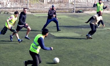 Состоялся товарищеский матч по мини-футболу между командами строителей и сборной ПГТУ