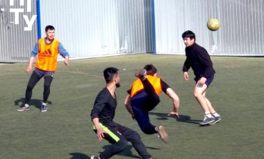 Состоялся товарищеский матч по мини-футболу между командами строителей и сборной ПГТУ