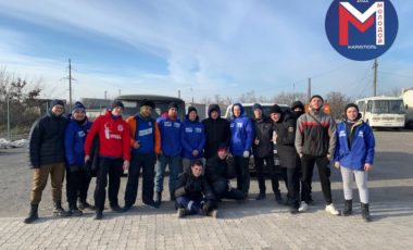 Отдел молодежной политики г. Мариуполя совместно с волонтерами ОО «Молодая Гвардия Единой России» и ОО «Волонтерская Рота Боевого Братства» , активистами Приазовского Государственного Технического Университета