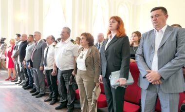 Посвящение первокурсников в студенты Приазовского государственного технического университета