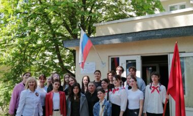 Акция Социально-гуманитарного факультета «Победный Май»