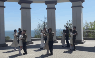 Студенты Учебно-научного института экономики и менеджмента ПГТУ приняли участие во Всероссийской акции «Вальс Победы»